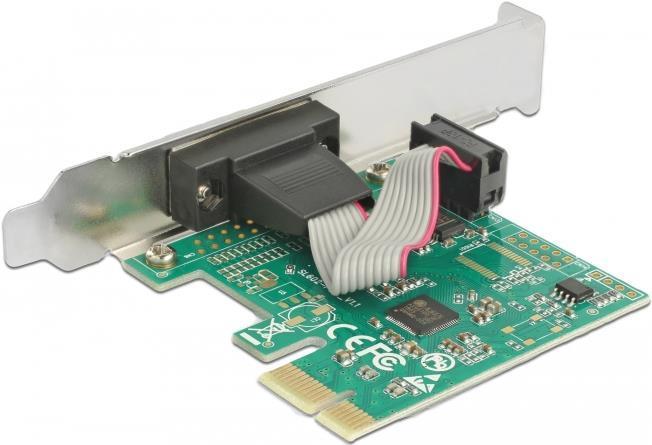 Delock PCIe x1 Seriale 1x +...