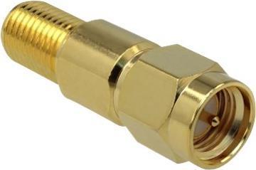 Adattatore Delock SMA maschio a SMA femmina 3 GHz