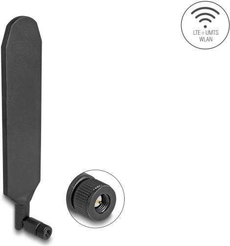 Delock Antenna LTE GNSS con connettore SMA 1,5 - 3,0 dBi omnidirezionale ruotabile