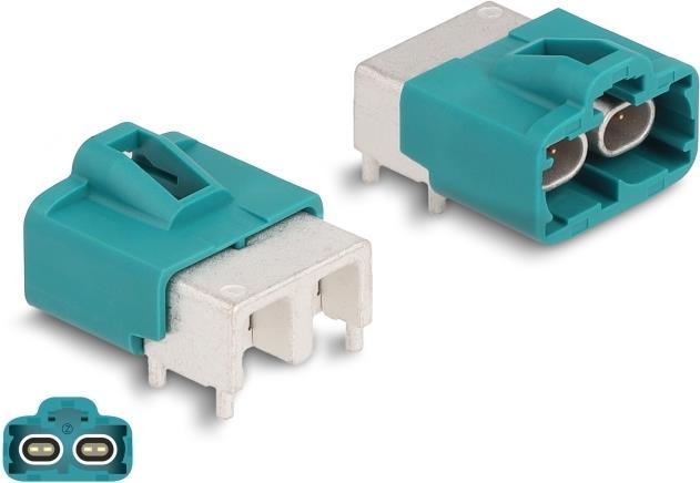 Delock Connettore doppio HDMTD angolato per PCB