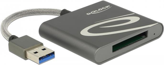 3.0 Card Reader fr XQD 2.0 Speicherkarten 1 x USB 3.0 Typ-A Stecker 1 x XQD 2.0 Slot