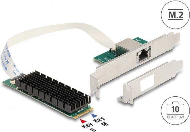 Delock M.2 Key B+M 1 scheda...