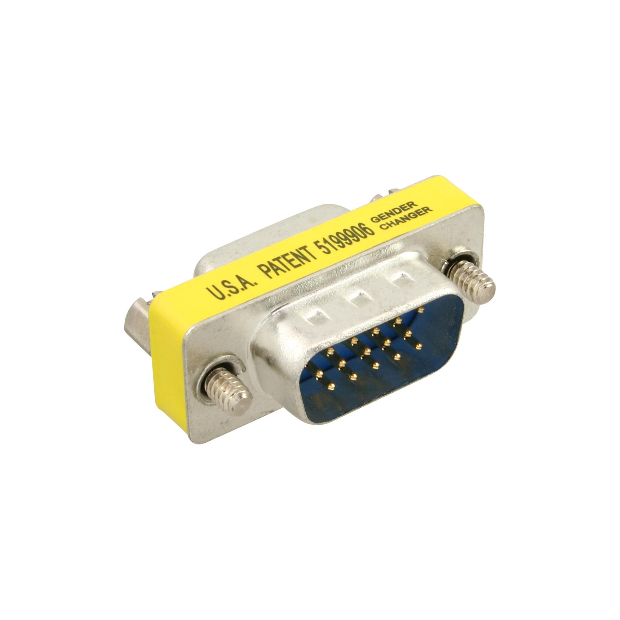 InLineÂ® mini cambio genere, 15 pin HD (VGA) maschio/femmina (47714)