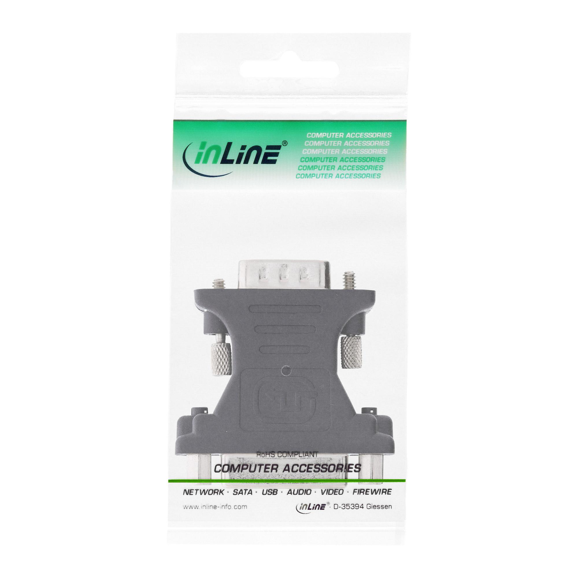 Adattatore per monitor InLine DVI-A 24+5/B - HD15/S (17790)