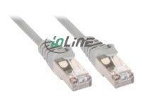 Cavo patch InLine SF/UTP Cat.5e grigio 1m