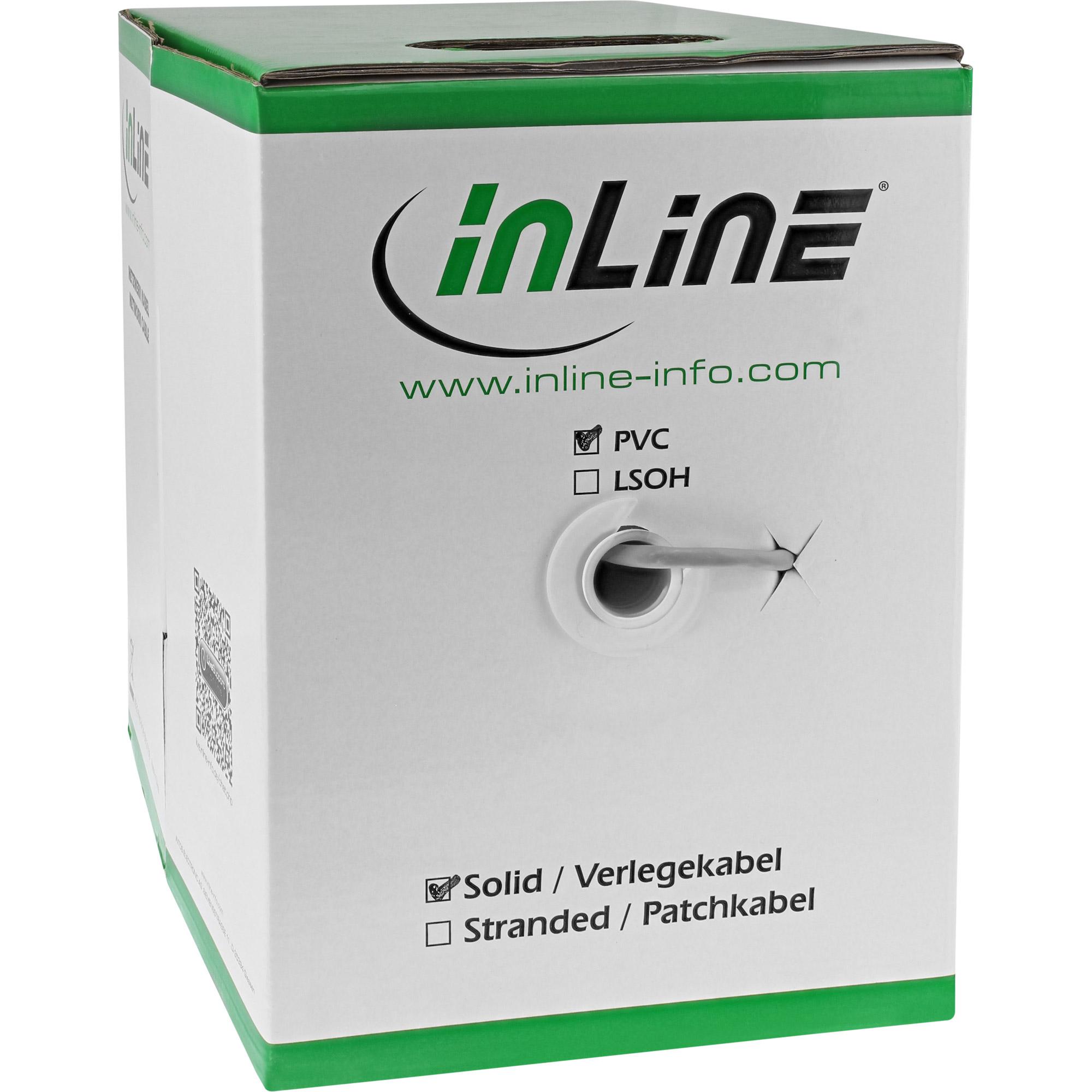 Cavo di installazione InLine F/UTP Cat.5e AWG24 CCA PVC 100 m (73198)