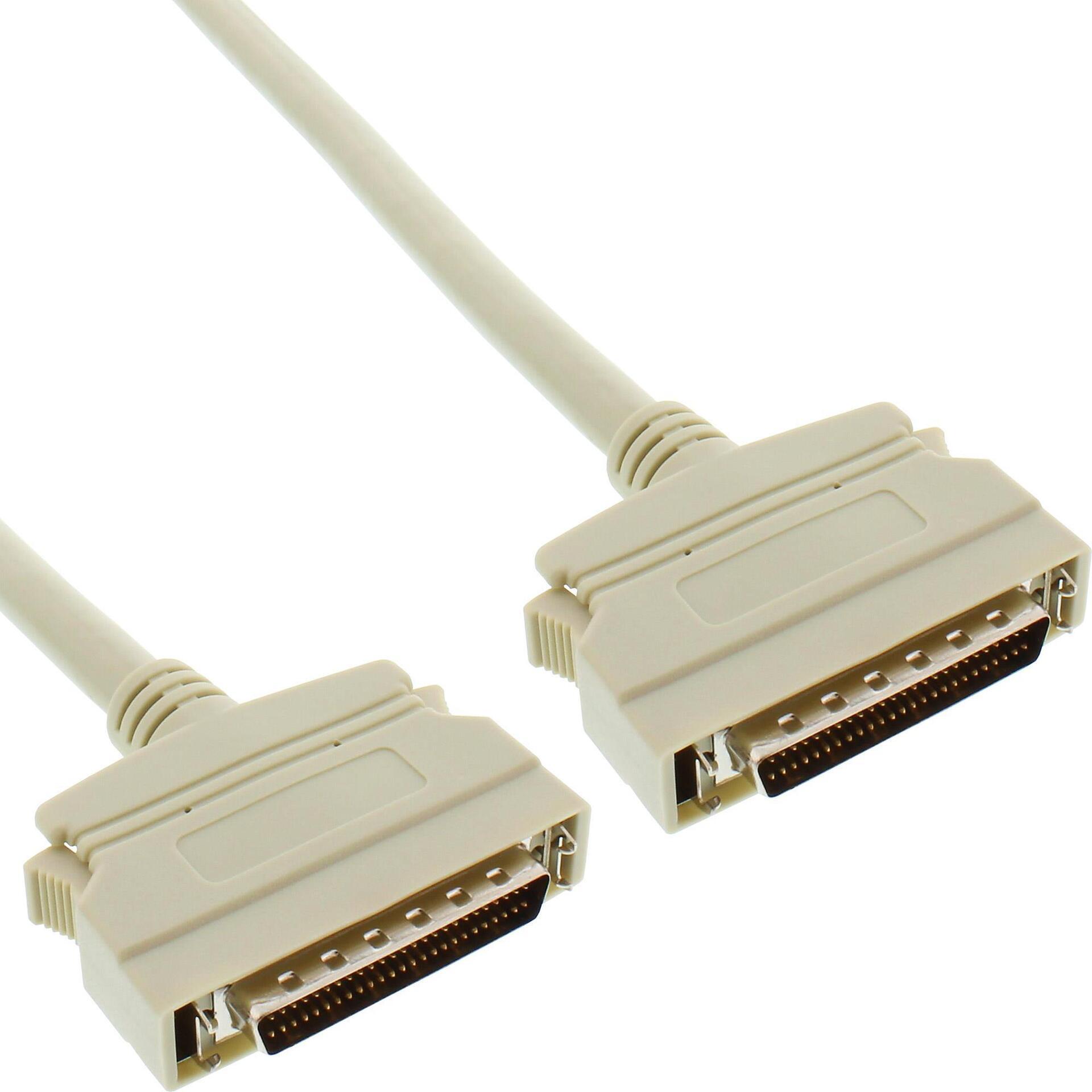 Inline - SCSI - Cavo esterno - HD -50 (m) a HD -50 (m) - 10m - grigio (15520)