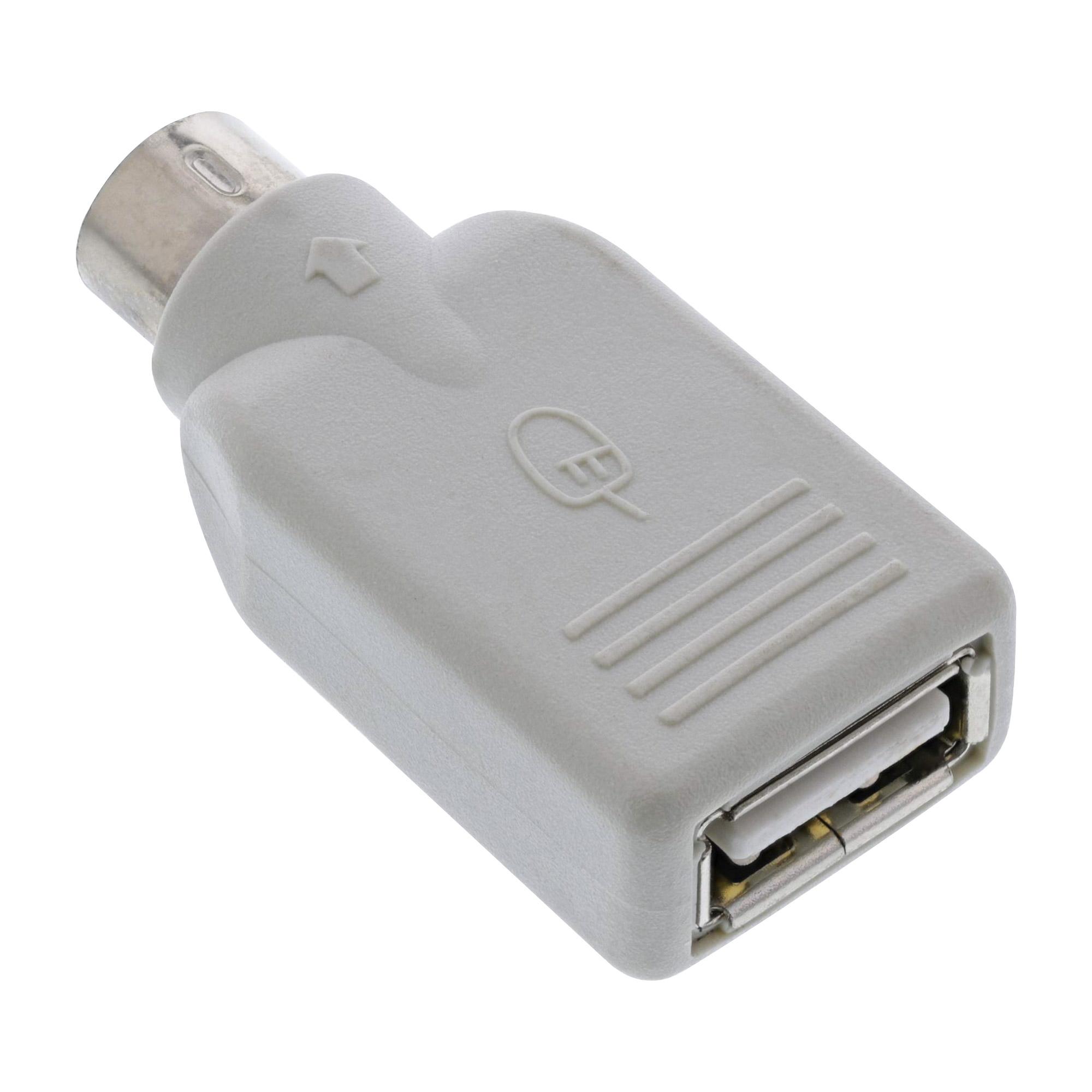 Adattatore in linea da PS/2 a USB 2.0 (33103)