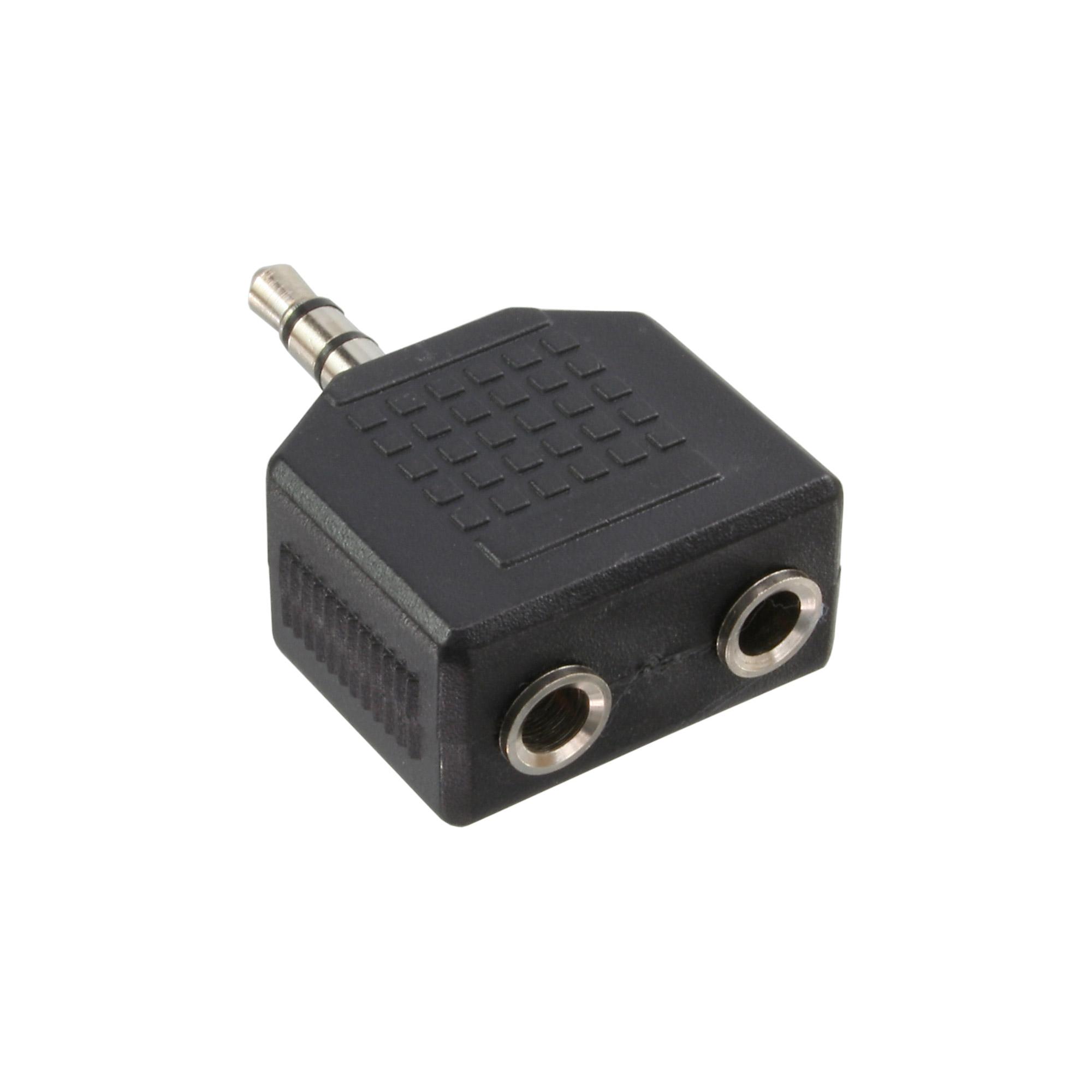 Adattatore audio InLine: 1 presa jack stereo da 3,5 mm e 2 prese jack stereo da 3,5 mm (99301)
