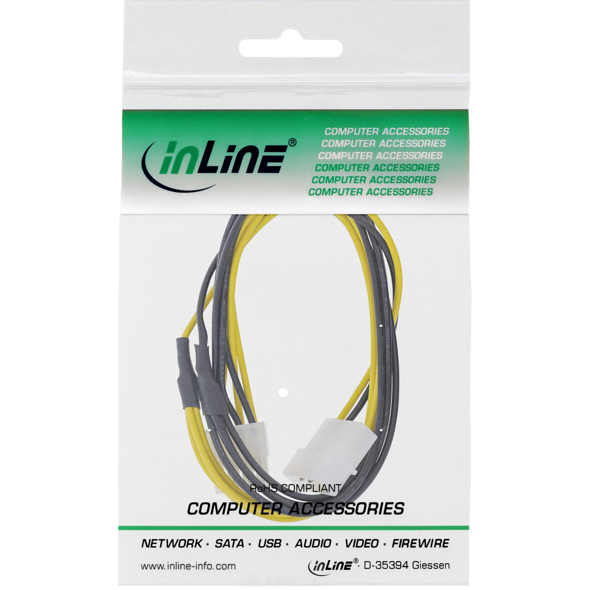 Adattatore di elettricità inline da 4 a 8Pol alimentatore a Mainboard 28 cm (26630)
