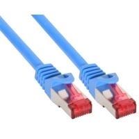Patch Cable Cat.6, S/FTP (PIMF), 250MHz, blu - 0,5 m