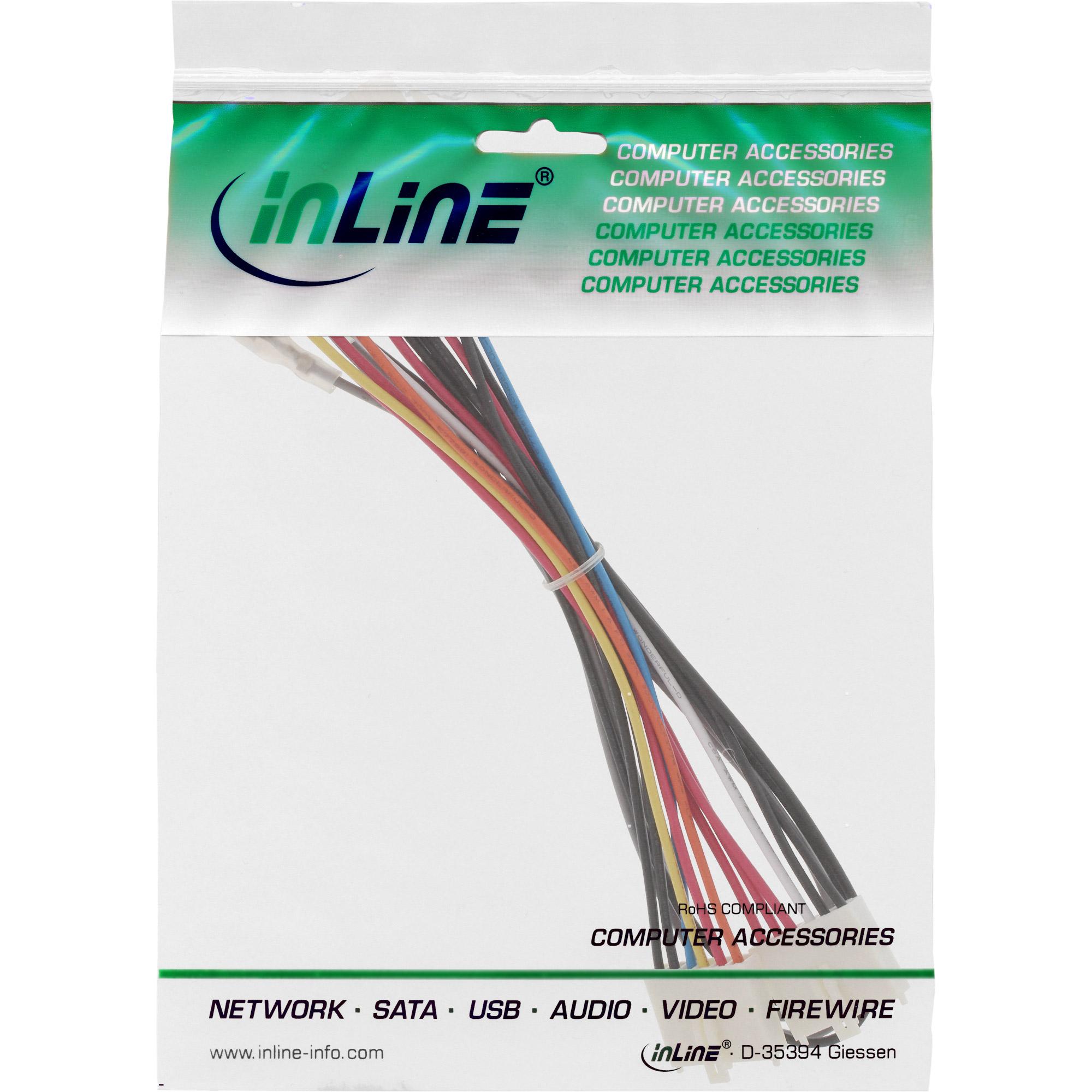 Adattatore di alimentazione interno: scheda madre da 20 pin ATX-NT a P8-P9 AT + interruttore