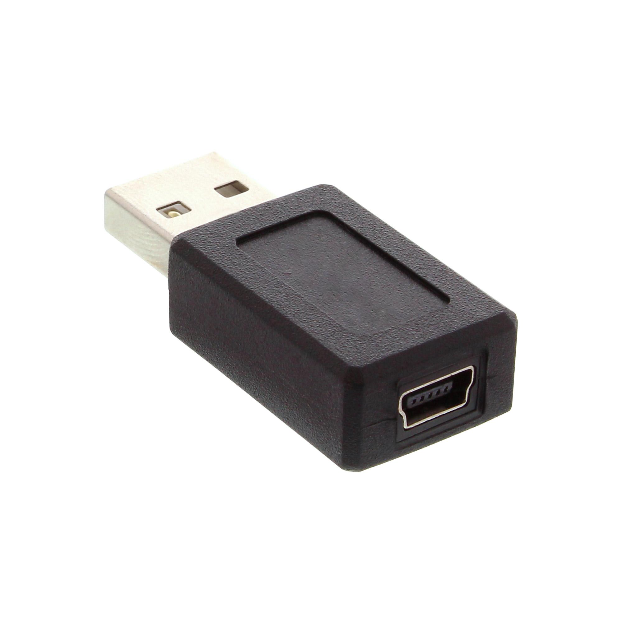 Adattatore USB 2.0: collega A alla presa mini a 5 pin
