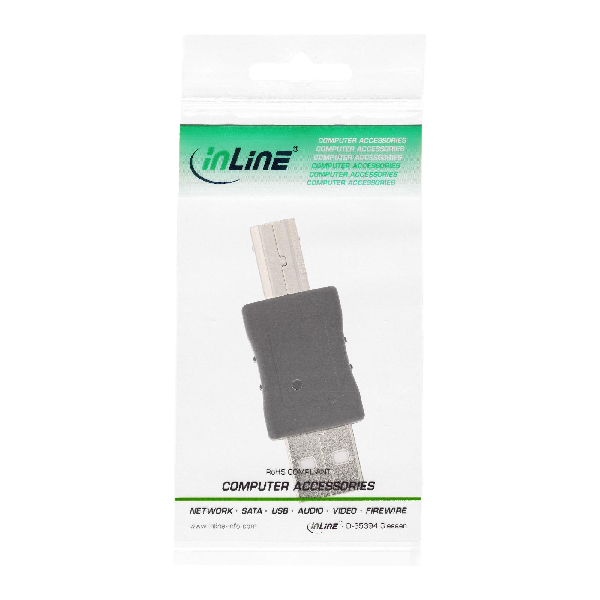 Adattatore USB 2.0: collega A a B