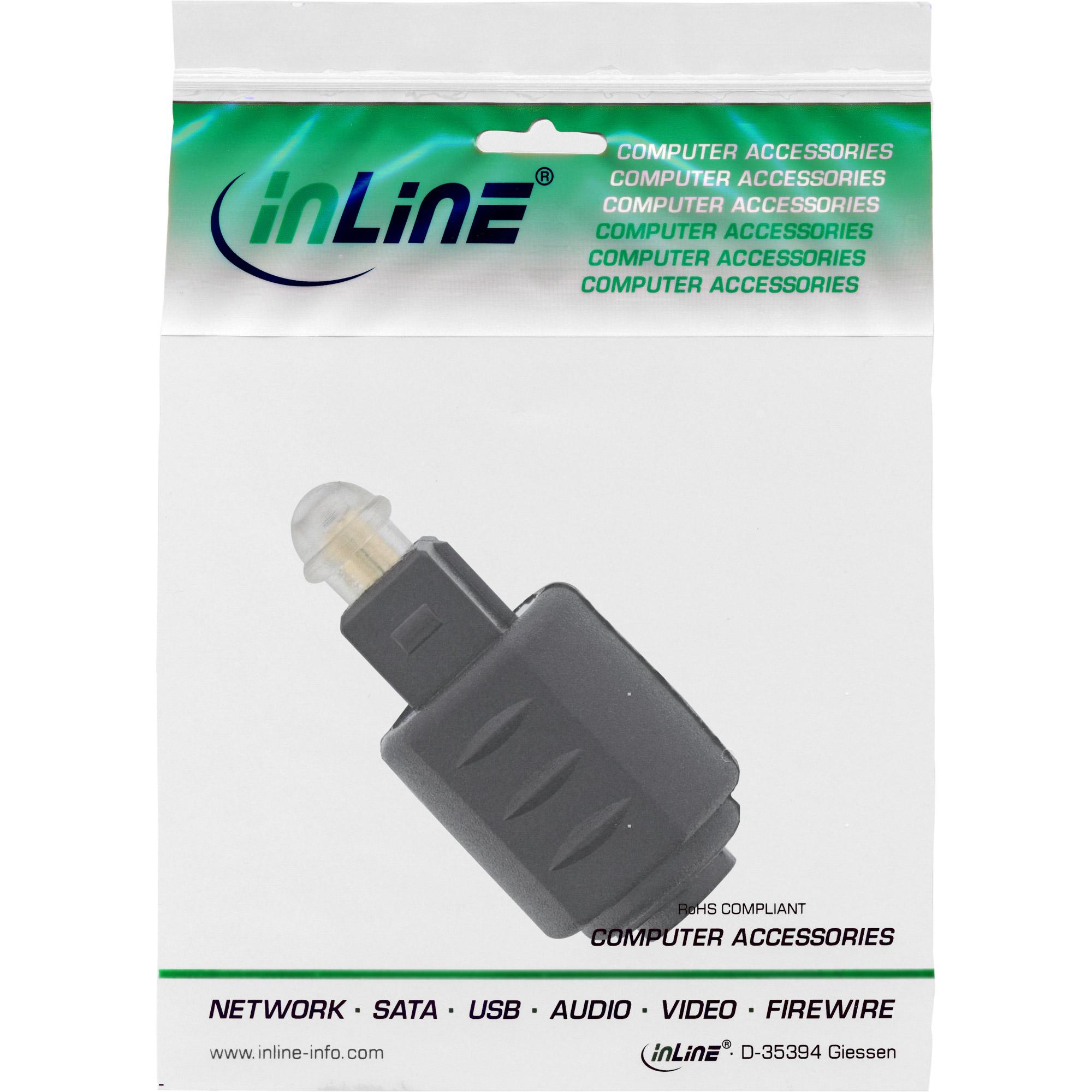 InLine Adattatore Toslink m. / Mini Toslink 35mm f.