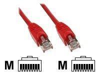 Cavo di rete in linea 1M rosso (RJ-45 CAT5E UTP)