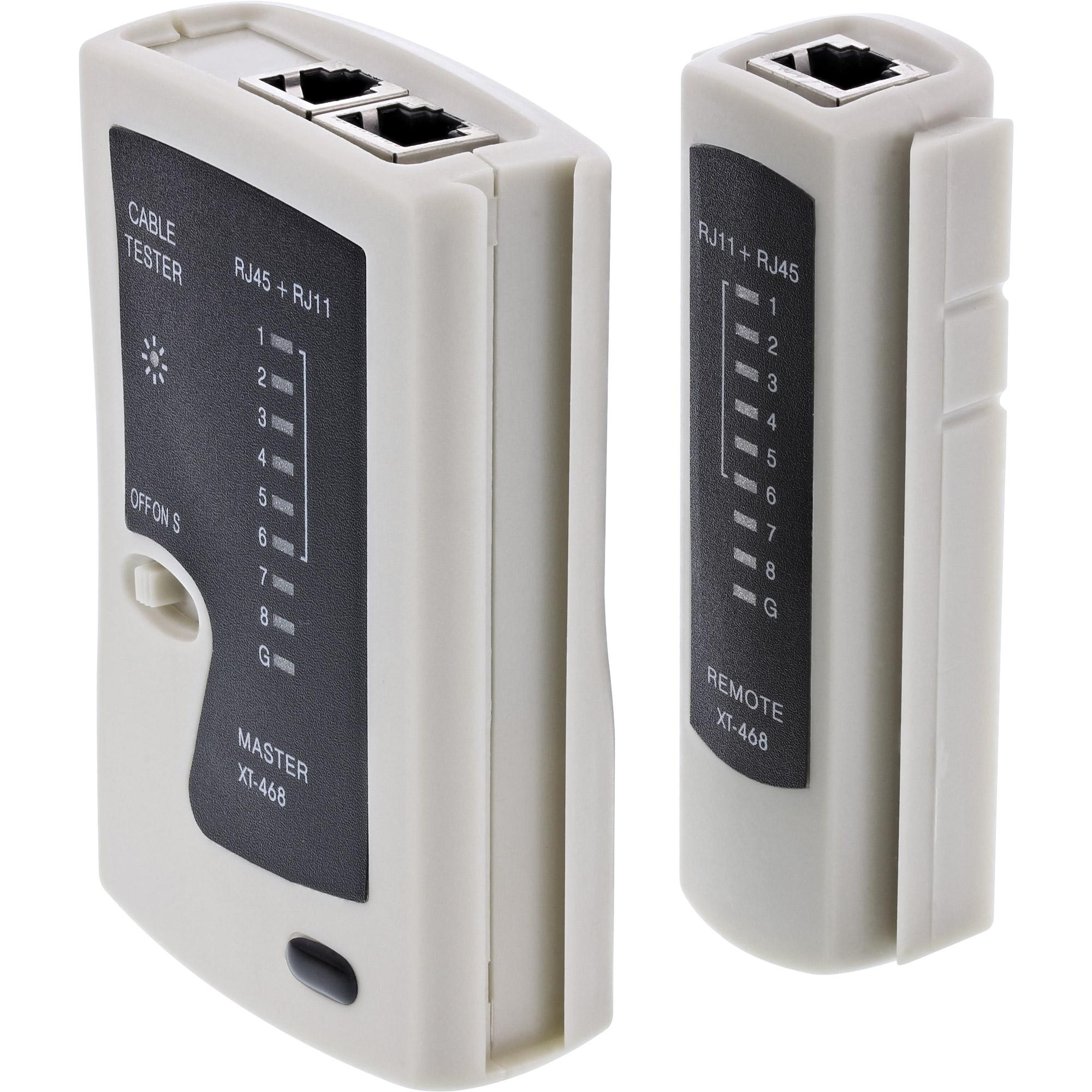 Tester per cavi RJ45 con 9 LED
