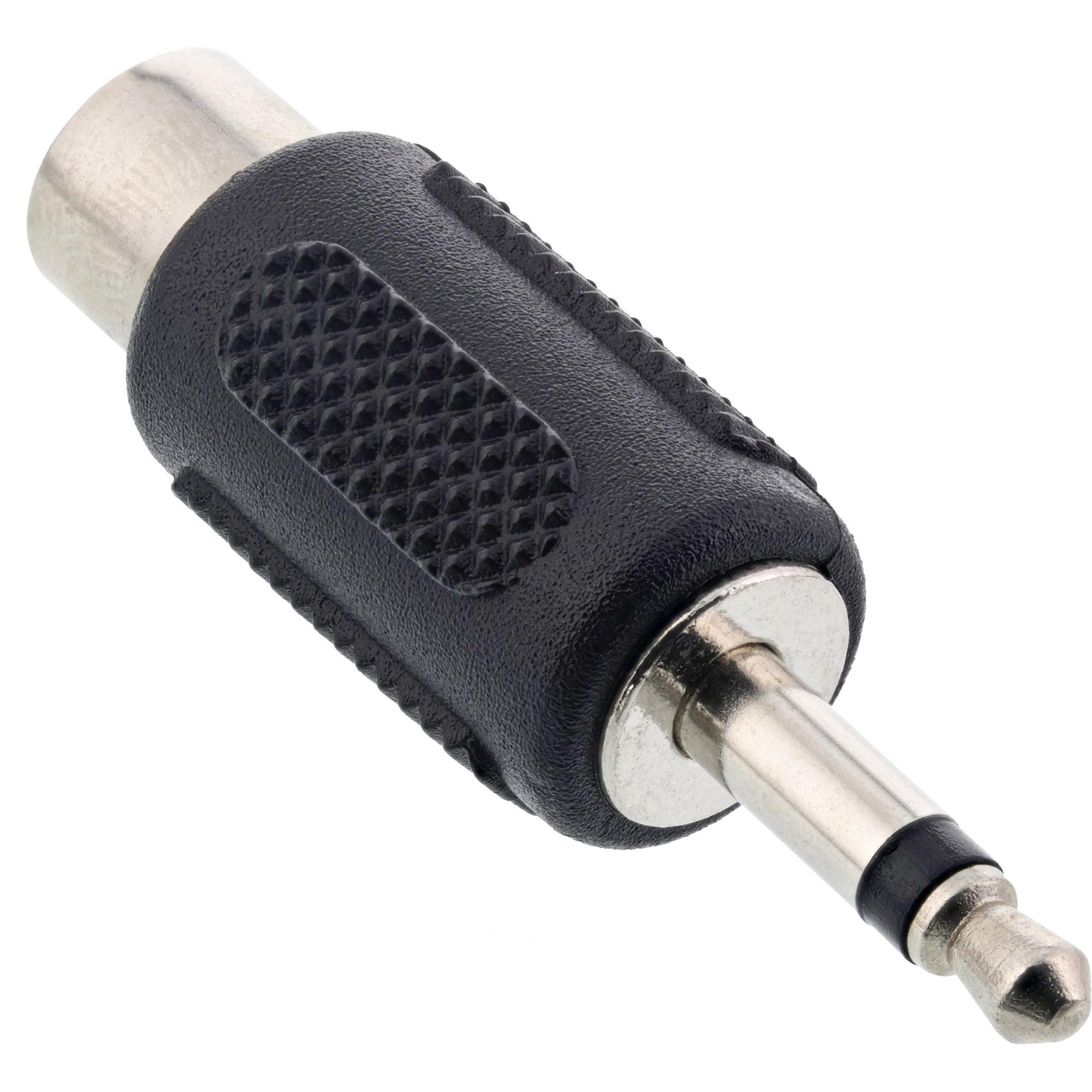 INLINE - Adattatore audio - RCA (W) - Mini-telefono 3,5 mm (M)