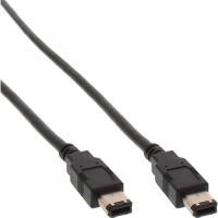 Inline - IEEE 1394 Cavo - Firewire 6 -pin (M) a Firewire 6 -pin (M) - 1 m
