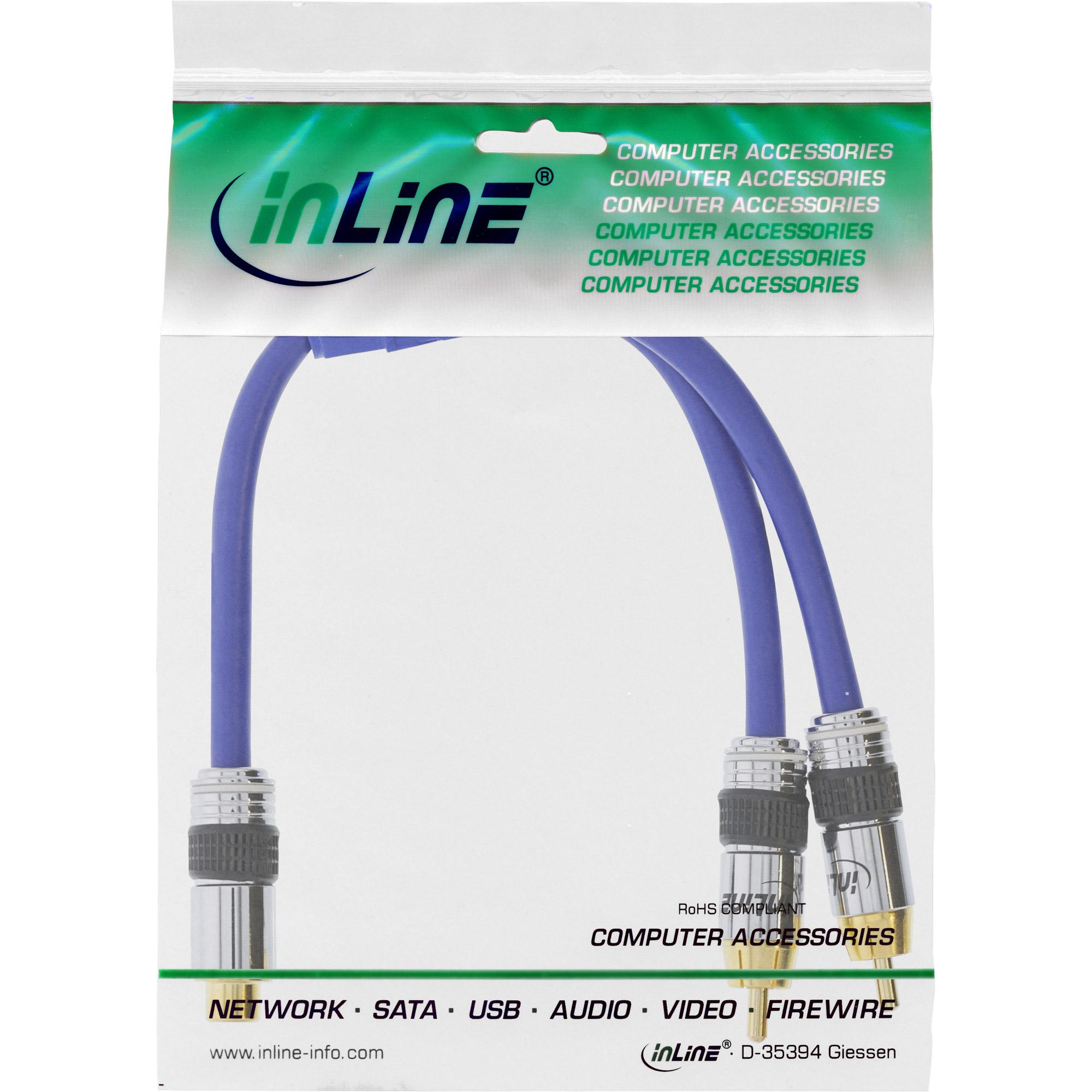 Cavo Cinch-Y - PREMIUM - 1x presa Cinch a 2x spine Cinch - 0,25 m