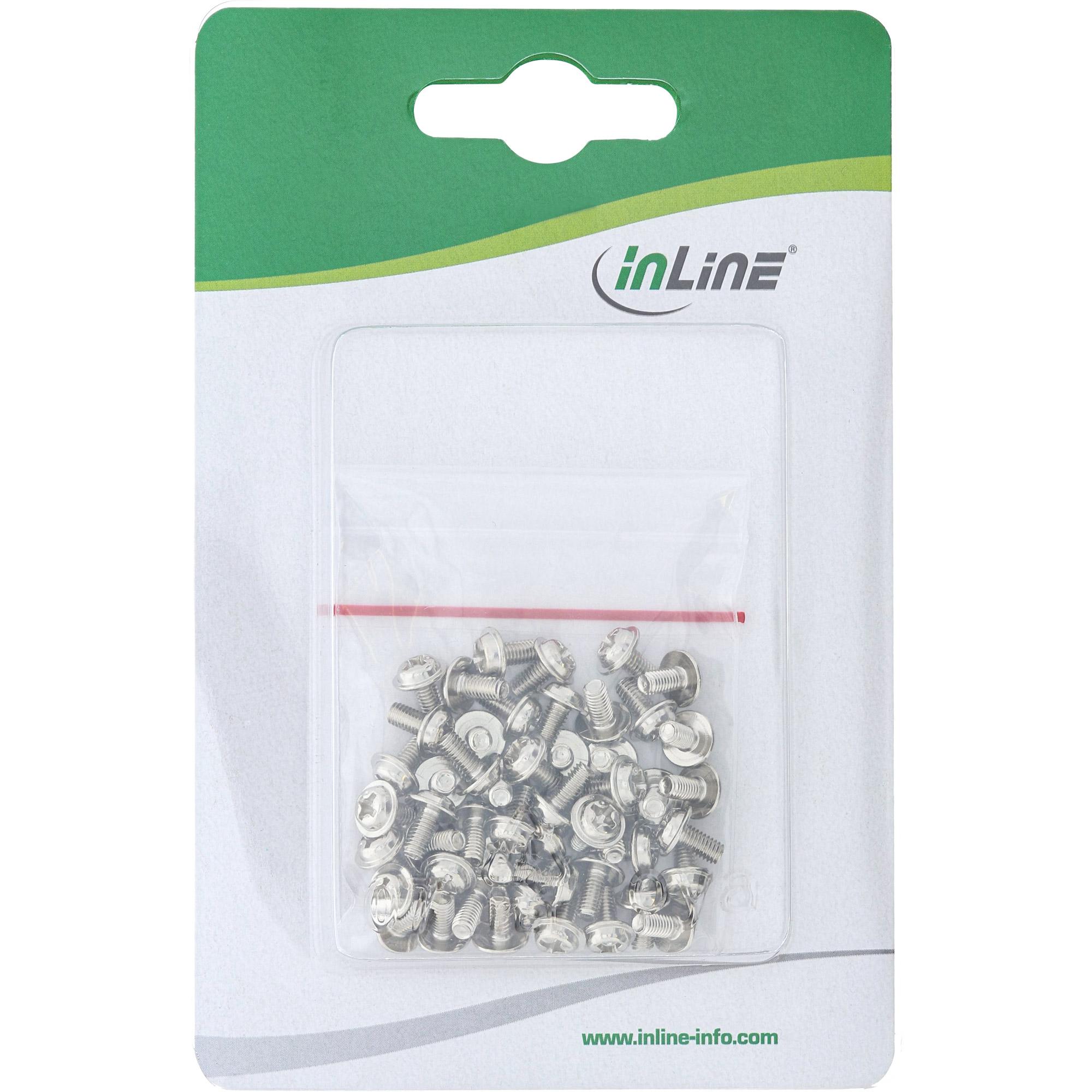 Set di viti InLine per azionamenti 50 pezzi (77788)