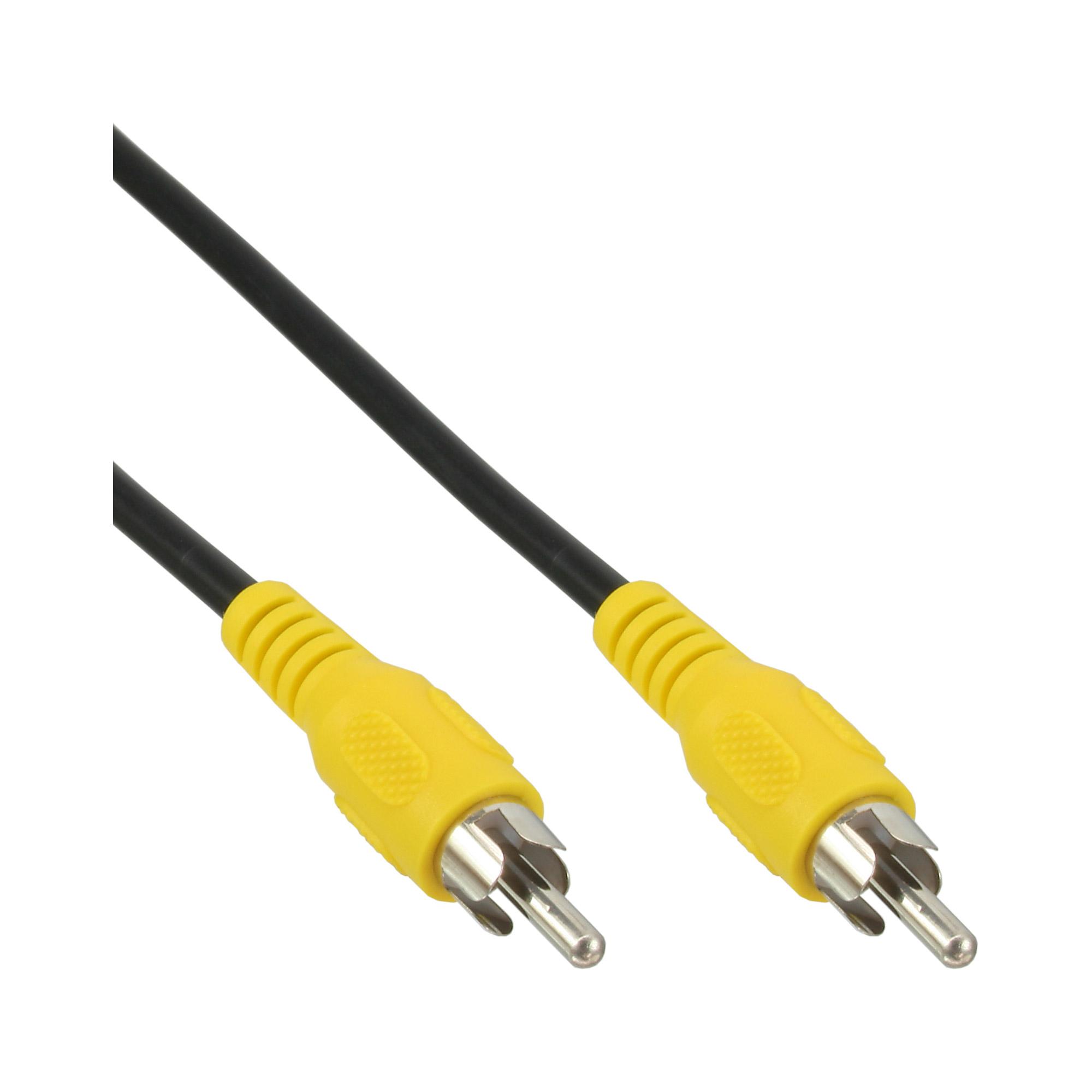 InLine Cavo Video 1x RCA maschio / maschio 10m composito giallo