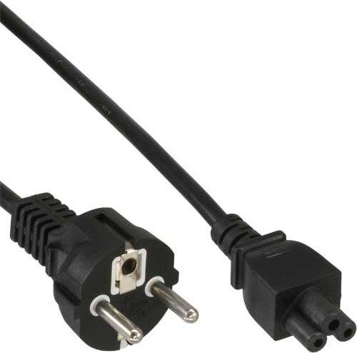 Cavo di alimentazione per notebook - connettore 3 pin - nero - 10m
