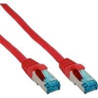 Cavo patch - S-FTP PiMf - Cat.6A - senza alogeni - rosso - 5m