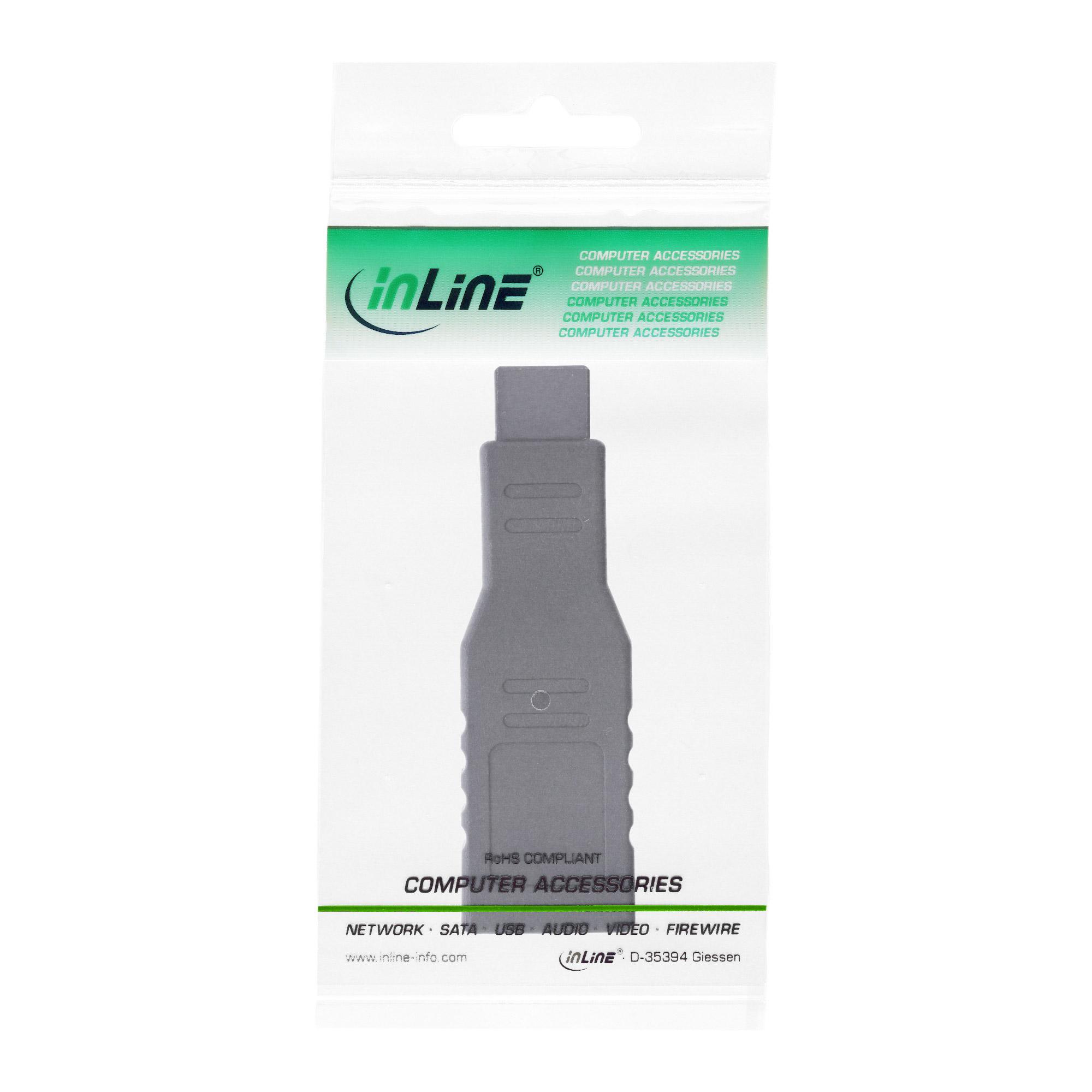 Adattatore FireWire: presa a 6 pin, spina a 9 pin