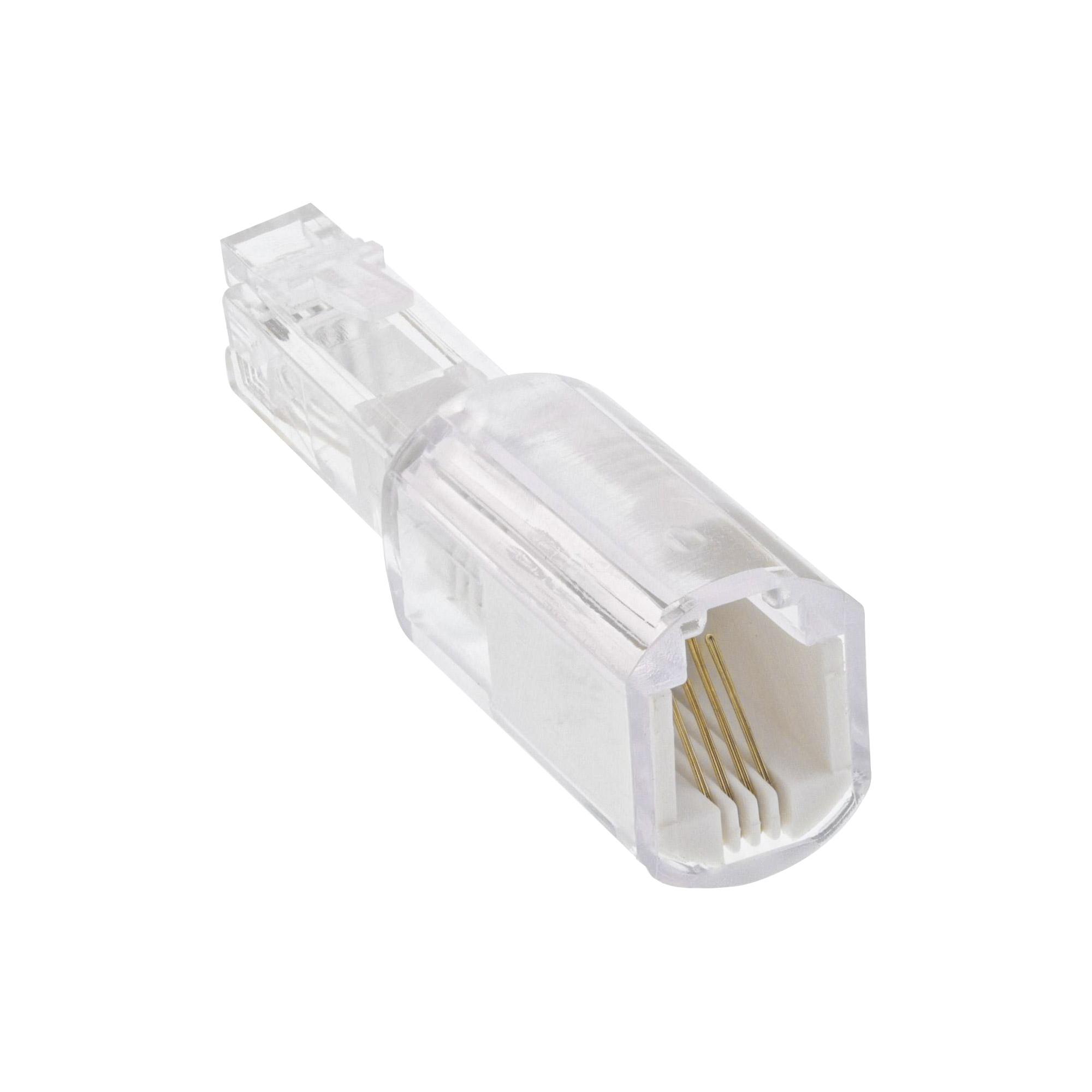 Twist-Stop - districatore per cavi telefonici - design stretto - corto