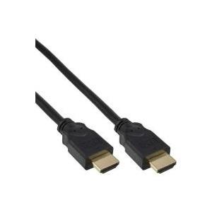 Inline - Video / Cavo audio - HDMI - HDMI, 19 -PIN (M) - HDMI, 19 -PIN (M) - 3,0m - Black (17603p)
