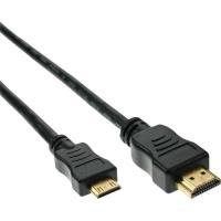 Mini cavo HDMI ad alta velocitÃ  - Connettore da A a C - zincato cont. - nero - 5 m