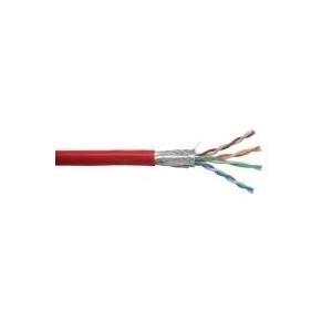 Cavo patch Cat.5e - rosso - SF-UTP - AWG26 - PVC - 100 m