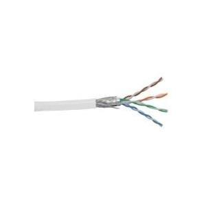 Cavo patch Cat.5e - bianco - SF-UTP - AWG26 - PVC - 100 m