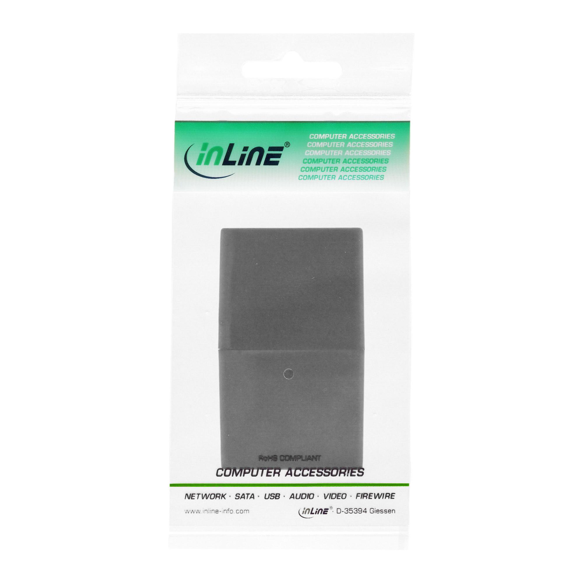 InLine Adattatore telefonico modulare RJ10 4P4C femmina / femmina accoppiatore