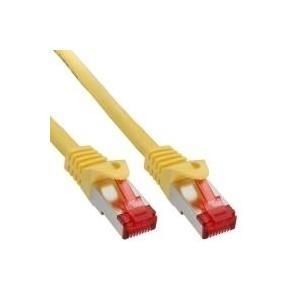 Cavo patch - S-FTP PiMf - Cat.6 - 250 MHz - PVC - rame - giallo - 25 m
