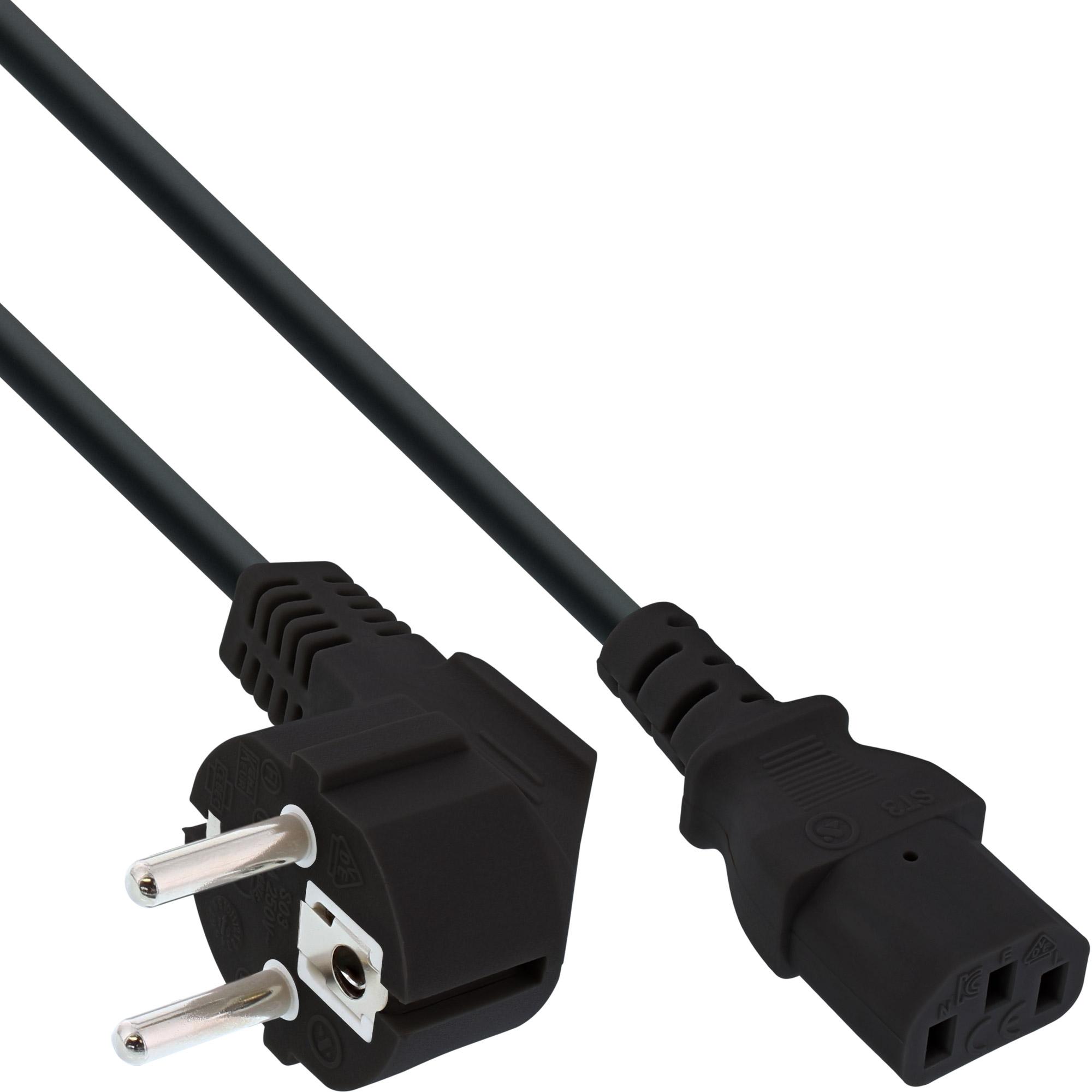 InLine - cavo di alimentazione - IEC 60320 C13 a CEE 7/7 (M) - 10 m -
