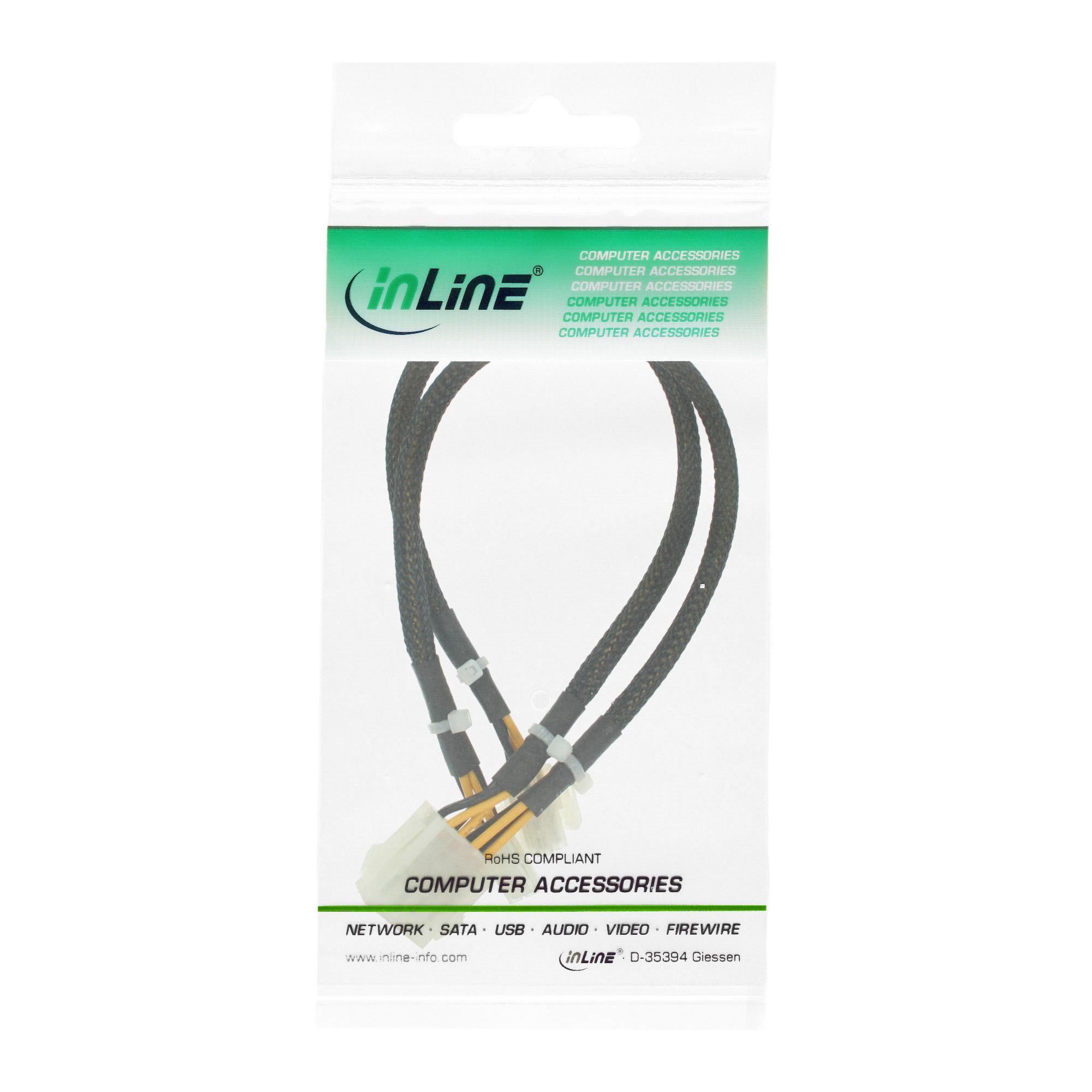 Estensione di alimentazione interna - BU da 2x4 pin ST a 8 pin - scheda madre - 0,30 m