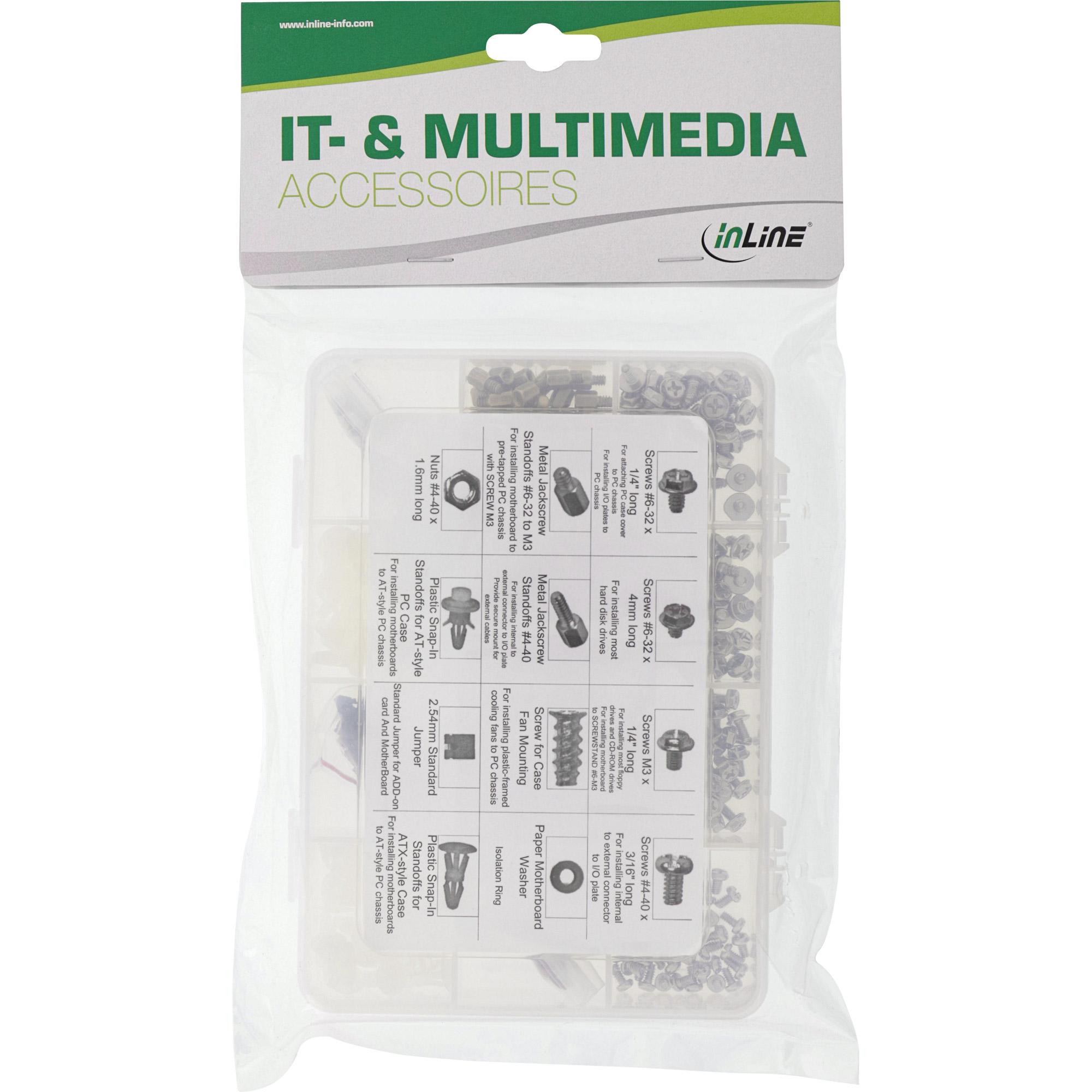 Set di viti per PC in linea 550 pezzi (77789B)