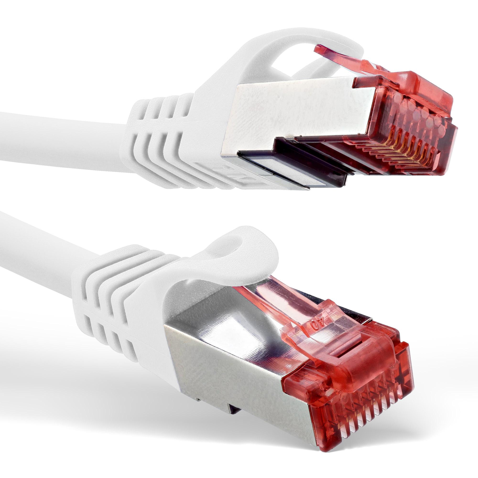 InLine 4043718120536 cavo di rete Bianco 20 m Cat6 S/FTP (S-STP)