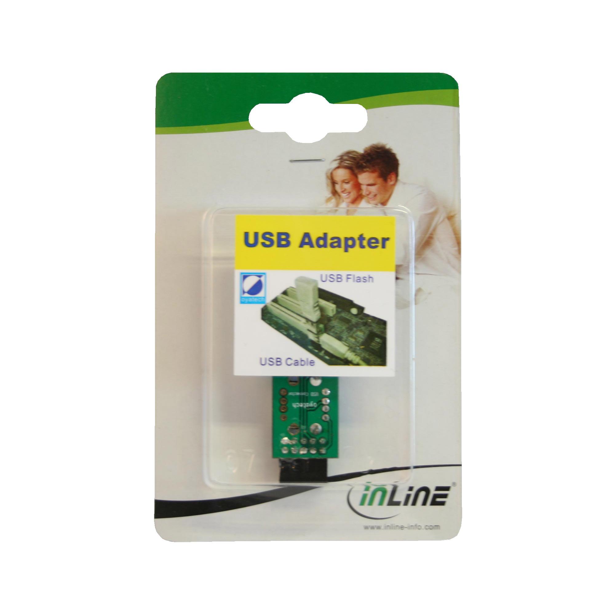 Adattatore USB 2.0 - 2x presa A per collegamento a palo