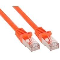 Cavo patch - SF-UTP - Cat.5e - arancione - 1,5 m