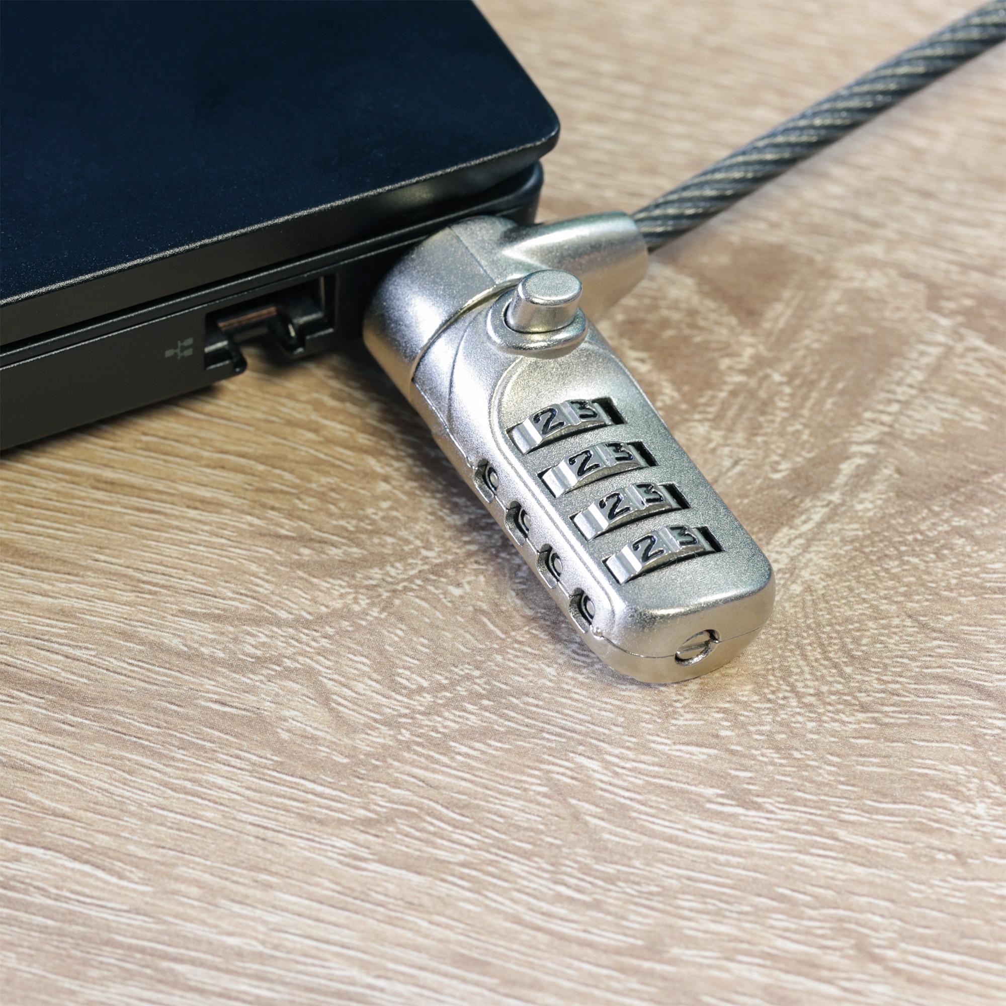InLine Sicurezza Notebook lucchetto a combinazione cavo acciaio 44mm x 2m