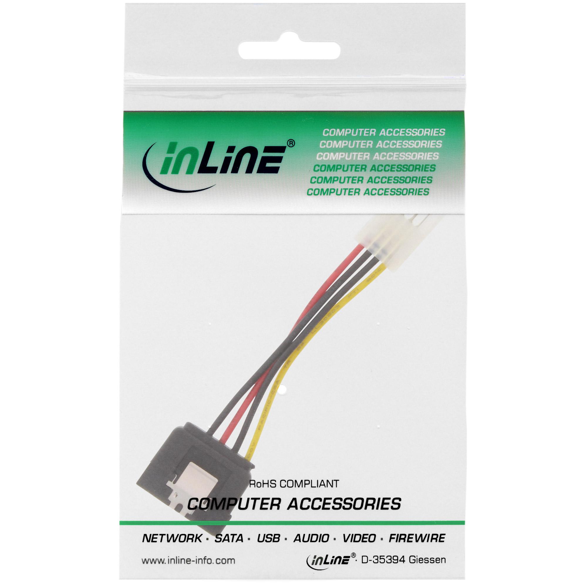 Cavo adattatore di alimentazione SATA - 1x 8 -89 cm 3 -5 pollici BU-15 pin SATA ST - con. ansa - 0 -06m
