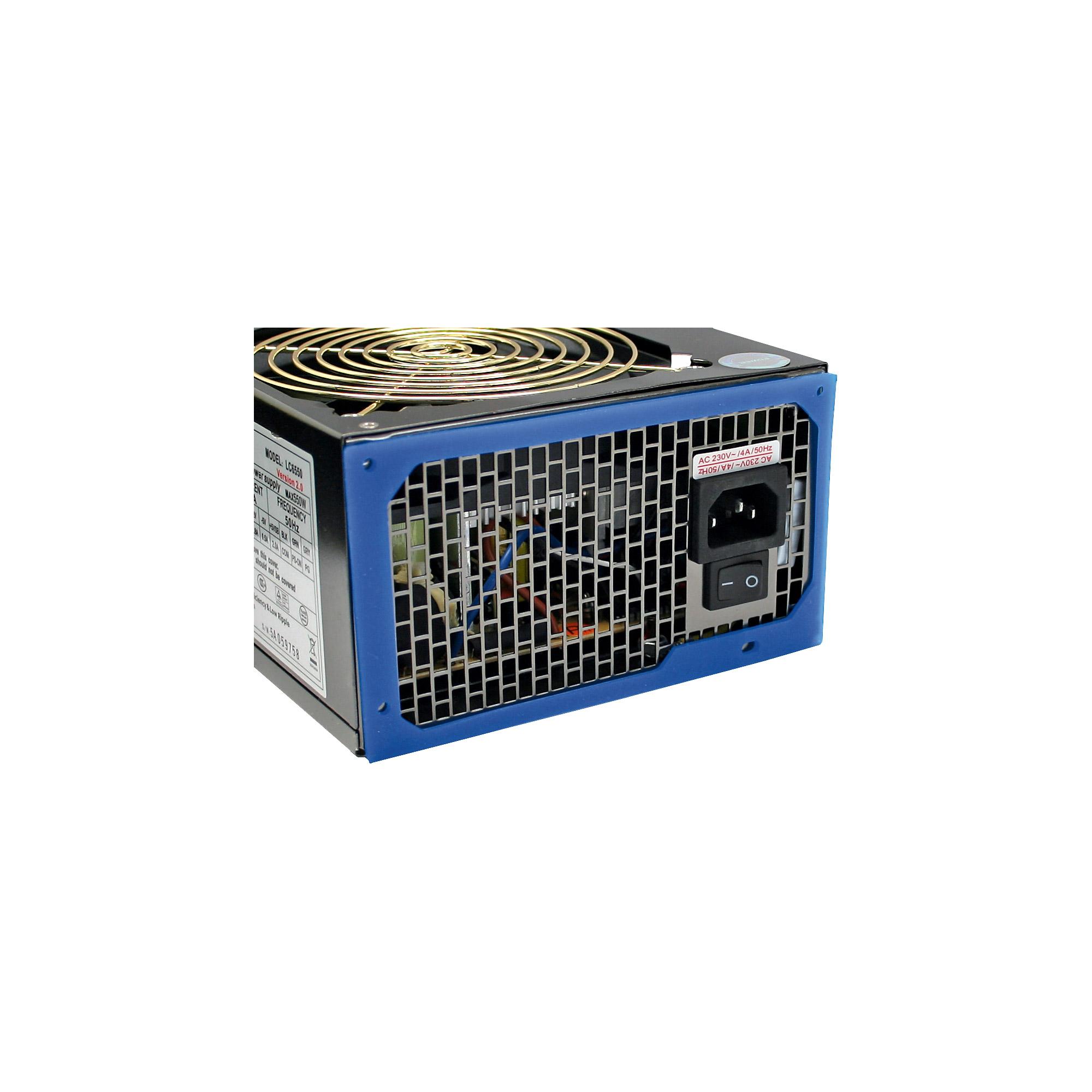 InLine Distanziale Antivibrazione in silicone per alimentatore PC blu