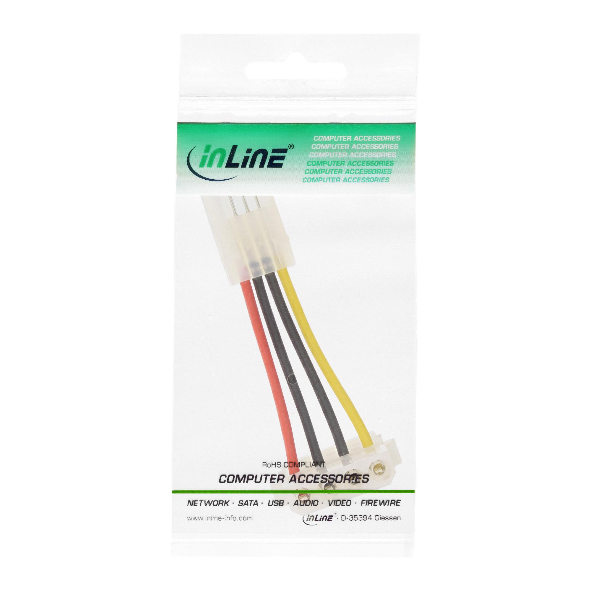 Inline - Cavo di perdita di tastiera/mouse - PS/2 6 -pin (M) - PS/2 6 -pin (W) - 50m - beige (26622)