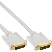 Cavo DVI-D - digitale 24+1 maschio - maschio - dual link - bianco - oro - 3m