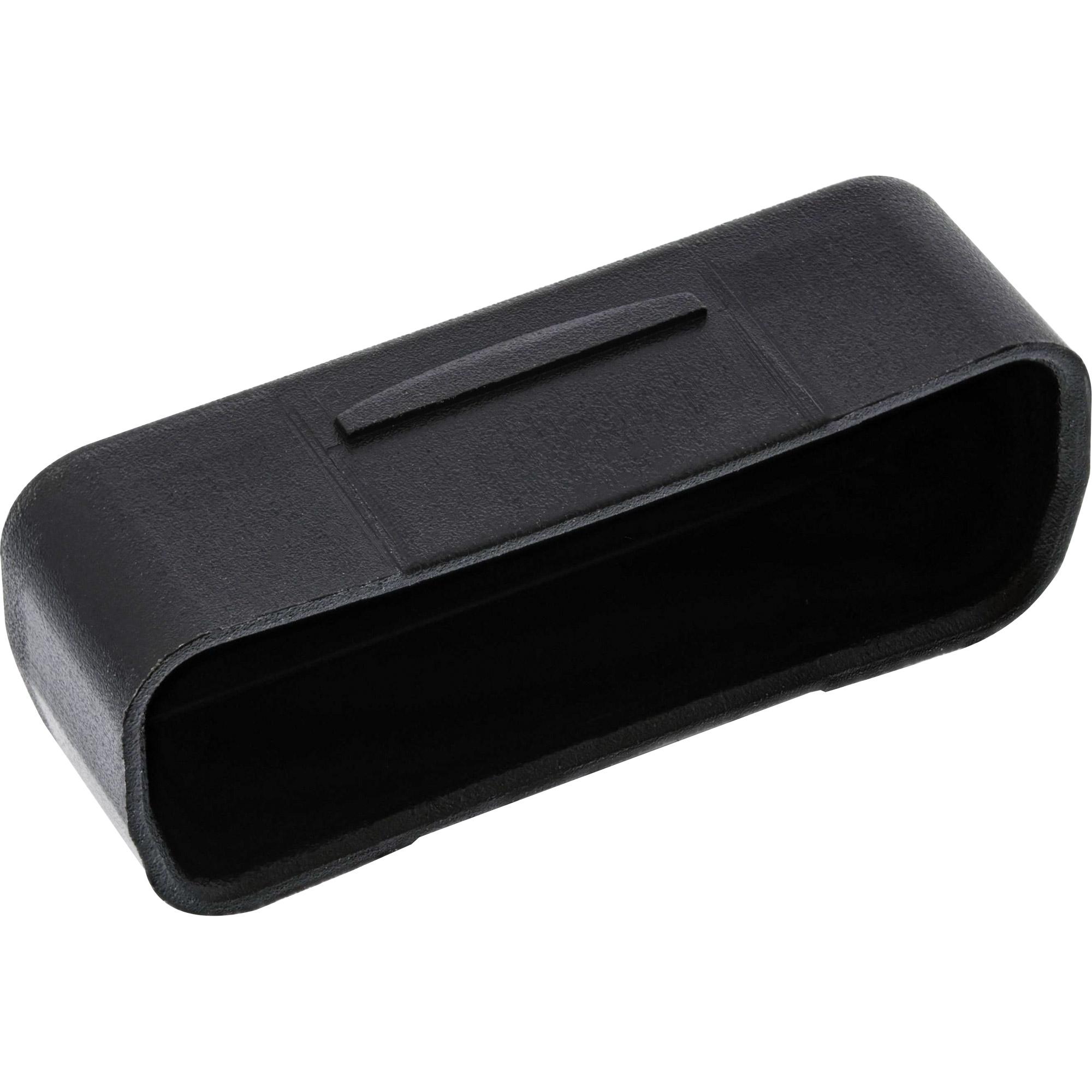 Protezione antipolvere INLINE - per presa DVI - nera - pacco da 50