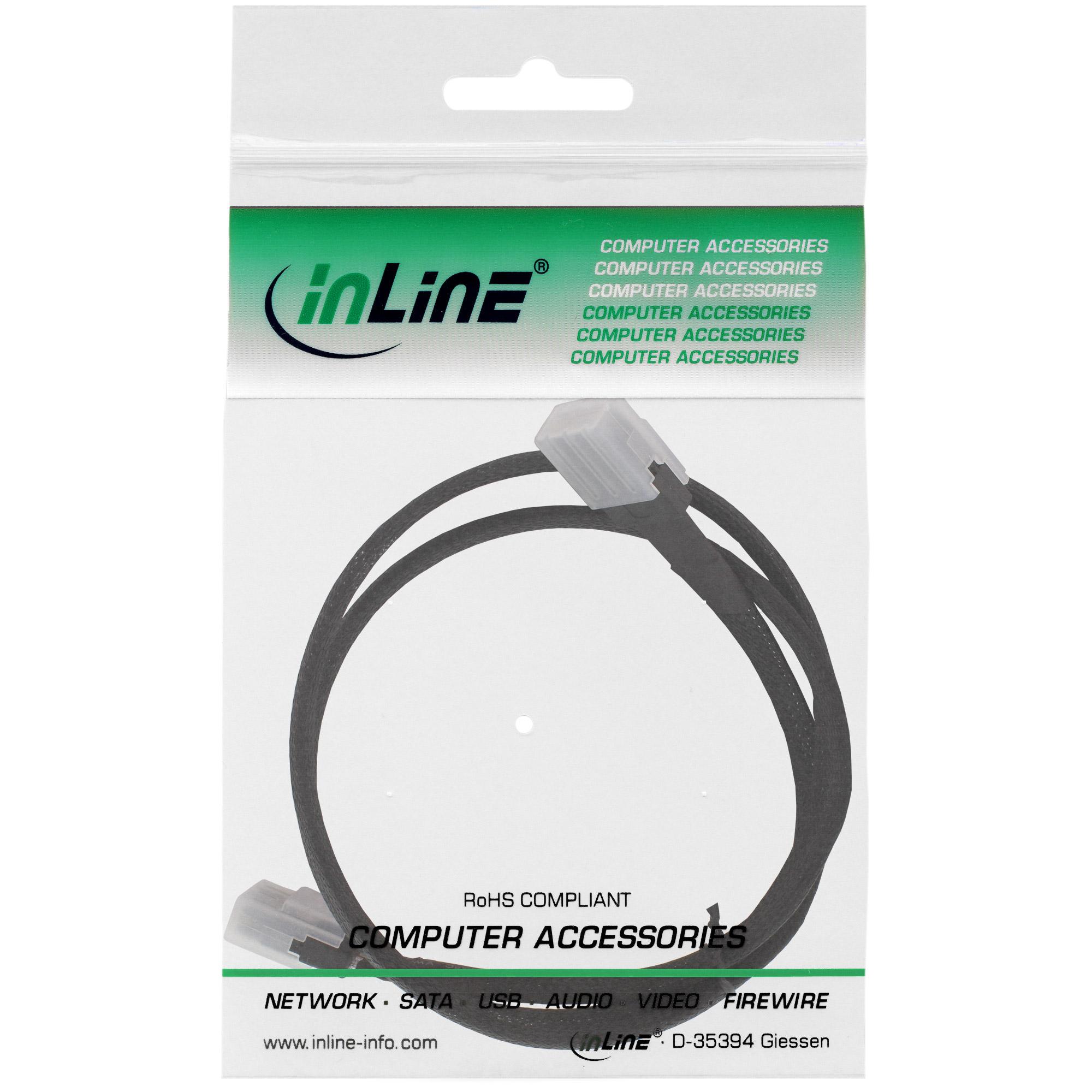 Cavo di connessione SAS, Mini-SAS 36pin SFF-8087 su mini-SAS 36pin SFF-8087, 0,5 m (27624)