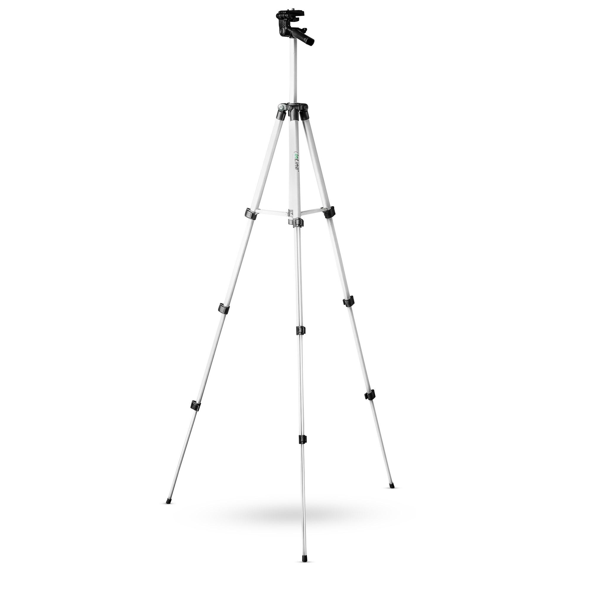 InLine Treppiedi telescopico 53-130cm alluminio cavalletto foto e videocamere